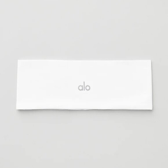 NEW Alo Performance Conquer Headband in White - Picture 1 of 3